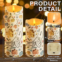 Gift For Grandma, Gift For Mother - Hand In Hand, I Will Always Protect You Mom, Grandma - 3D Inflated Effect Printed Personalized Flameless LED Candle