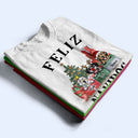 Feliz Navidog - Christmas Gift - Dog Lover Gift - Personalized Custom T Shirt