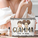 Leopard Mama Nana Title - Birthday, Loving Gift For Mom, Mum, Mother, Grandma, Grandmother - Personalized Cosmetic Bag