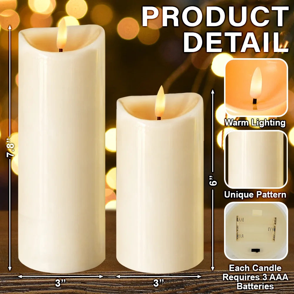 Christmas,Memorial,Custom Photo,Family,Sad - Custom Photo Memorial Always Loved Never Forgotten - Personalized Flameless LED Candle