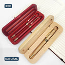 World's Best Teacher - Personalized Wooden Pen Set