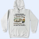 Camping,Campsite,Gift For Yourself,Gift For Women,Gift For Wife,Gift For Mother,Gift For Girlfriend - I Never Dreamed I'd Grow Up To Be A Super Sexy Camping Lady - Personalized T Shirt
