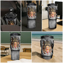 Reading, Gift For Yourself, Gift For Women, Happy - Just A Girl Who Loves Books - Personalized 30oz Tumbler With Handle