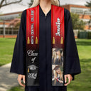 Custom Photo Class Of - Graduation Gift - Personalized Stoles