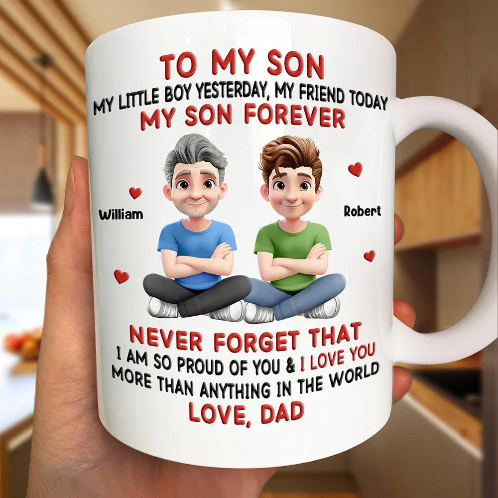 My Friend Today My Child Forever - Personalized Mug
