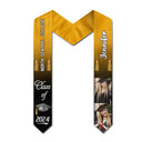 Custom Photo Class Of - Graduation Gift - Personalized Stoles