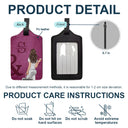 Gift For Couples,Gift For Husband,Gift For Wife,Gift For Boyfriend,Gift For Girlfriend,Travel,Happy - Monogram Travel Couple - Personalized Combo 2 Luggage Tags