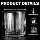 The Man The Myth The Legend - Personalized Rocks Whiskey Glass
