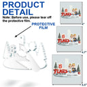 Gift For Couples,Gift For Husband,Gift For Wife,Christmas,Wedding,Love - Since Tying The Knot - Personalized Custom Shaped Acrylic Ornament