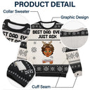Christmas Best Mom Ever Just Ask - Gift For Mom, Dad, Family - Personalized Unisex Ugly Sweater