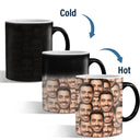 Custom Photo Mug Pattern - Gift For Yourself - Personalized Color Changing Mug