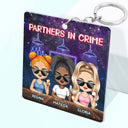 Sister Rain Or Shine I Will Always Be There Pinky Promise - Gift For Sisters - Personalized Custom Acrylic Keychain