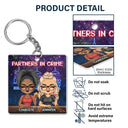 Sister Rain Or Shine I Will Always Be There Pinky Promise - Gift For Sisters - Personalized Custom Acrylic Keychain