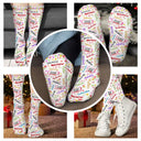 Gift For Grandma, Gift For Mother - Blessed To Be Called Grandma Nana - Personalized Socks