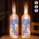 Old Couples,Gift For Husband,Gift For Wife,Gift For Boyfriend,Gift For Girlfriend,Love - Toile De Jouy Couple You And Me We Got This - Personalized Bottle Light