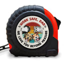 Gift For Men,Gift For Father,Dog Dad,Cat Dad,Pet Dad - We Woof You BeYond Measure  - Personalized Tape Measure
