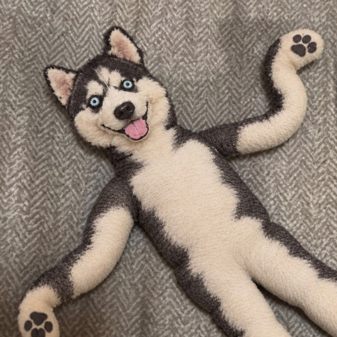 Art Design, Christmas, Custom Photo, Humorous, Pet Lovers, Photo - Poseable Body Doll - Funny Gift For Dog Mom, Dad, Cat Lover - Personalized Custom Photo Pet Squishy Toy Poseable Plush Doll