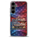 Independence Day,America 250th,Gift For Yourself,Happy,No Custom,Gift For Women,Gift For Men - 250 Years Of Freedom US Independence Day - Clear Phone Case