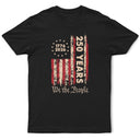 Independence Day,America 250th,Gift For Yourself,Happy,No Custom,Gift For Women,Gift For Men - 250th Anniversary We The People - T Shirt