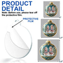 Gift For Couples,Gift For Women,Gift For Men,Love,Christmas - 3D Effect Couple Christmas You And Me We Got This - Personalized Custom Shaped Acrylic Ornament