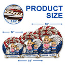 America 250th, Independence Day, Top Market, Family, Proud, Vector - 3D Effect Family 250 Years Of Freedom - Personalized Custom Shaped Wood Sign