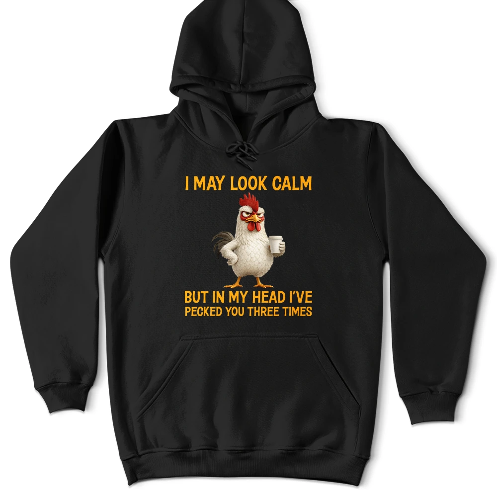 Gift For Yourself, Gift For Women, Gift For Men, Funny - 3D Effect Funny Chicken I've Pecked You - Personalized T Shirt