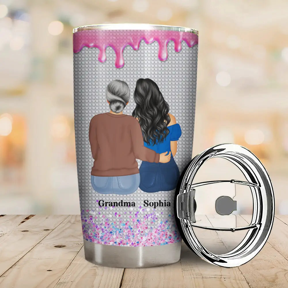 Gift For Daughter, Mom - Daughters (Adult), Gift For Women, Love, Top Market - 3D Effect Sometimes You Forget You Are Awesome - Personalized Tumbler