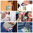 Top Market,Golf,Gift For Yourself,Vector,Happy - 3D Golf Ball Golfer - Personalized Acrylic Keychain