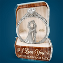 Gift For Couples, Gift For Women, Gift For Men, Love, Top Market - 3D Inflated Effect Printed Wedding Couple From Our First Kiss - Personalized Custom Shaped Acrylic Plaque