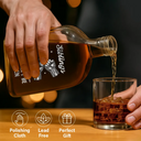 Gift For Brothers,Gift For Father,Gift For Men,Happy,Gift For Sisters,Gift For Women,Gift For Sibling,Cousin - 3D Metal Effect Brothers A Bond That Can't Be Broken - Personalized Whiskey Bottle