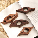 Reading, Gift For Yourself, Gift For Women, Happy, Gift For Men - A Book A Day Keeps Reality Away - Personalized Walnut Book Page Holder