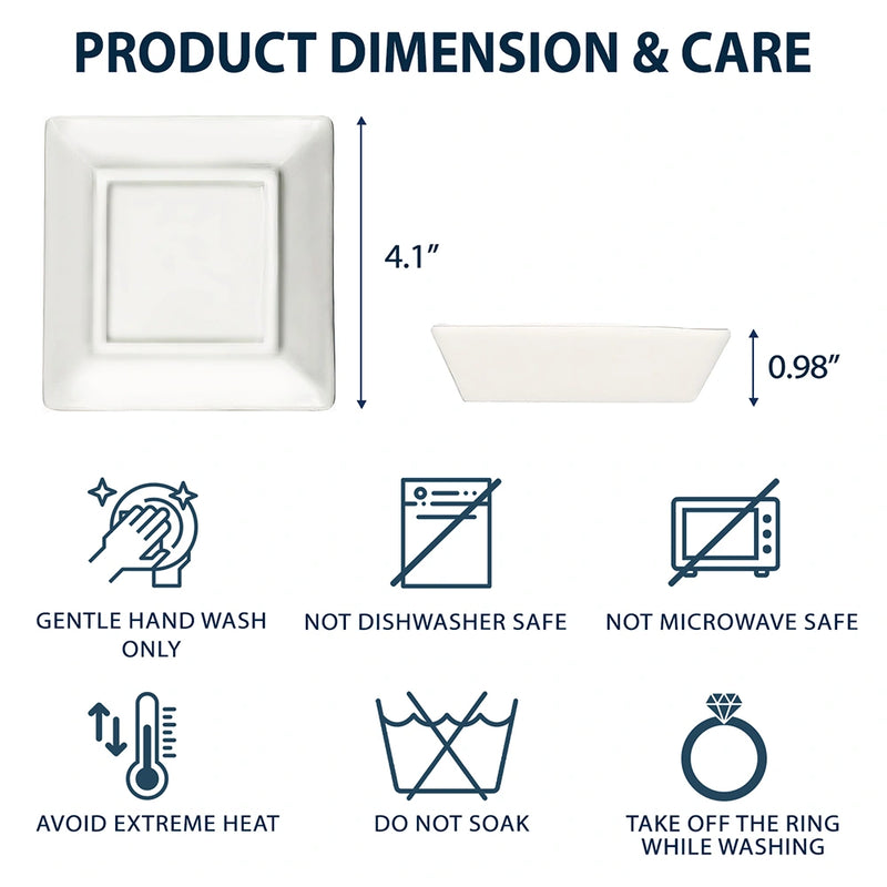 Gift For Bestie,Old Best friends,Happy - A Friend Is God's Way Of Making Sure We Never Walk Alone - Personalized Ring Dish