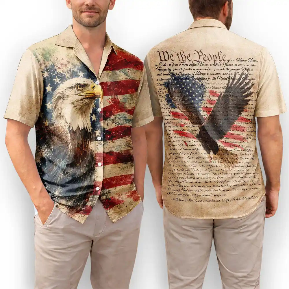We The People America 250th Anniversary -  Hawaiian Shirt