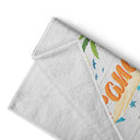 Nana Papa Mom Daddy - Loving Gift For Mother, Father, Grandma, Grandpa - Personalized Custom Beach Towel