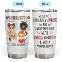 You Are The Reason I Don't Punch People At Work Colorful - Funny, Anniversary, Birthday Gifts For Colleagues, Coworker, Besties - Personalized Tumbler