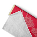 Vacation Stripe Flamingo Lobster Pineapple Shark - Birthday, Anniversary, Travel Gift For Woman, Man - Personalized Beach Towel