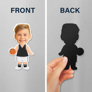Custom Photo Funny Kid Dream Jobs - Gift For Children, Grandkids - Personalized Magnet