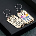 Mother & Daughter A Bond That Can't Be Broken - Gift For Mom, Mother, Grandma - Personalized Aluminum Keychain