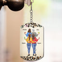 Mother & Daughter A Bond That Can't Be Broken - Gift For Mom, Mother, Grandma - Personalized Aluminum Keychain