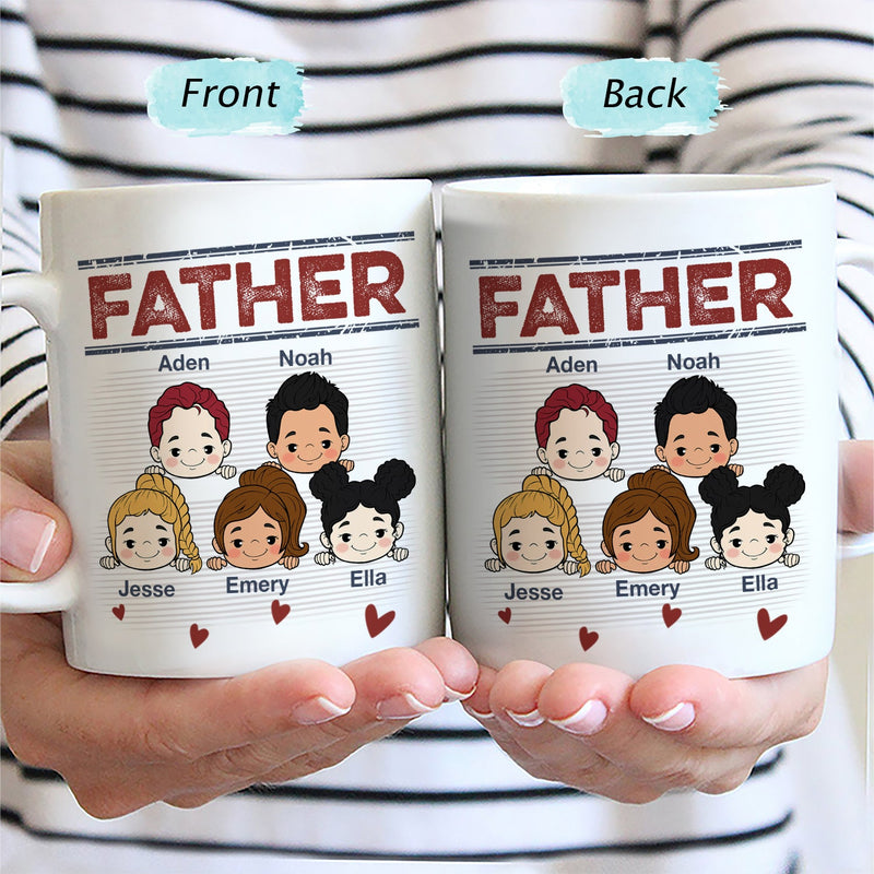 Nana Papa Mommy Daddy - Funny Gift For Dad, Mom, Grandma, Grandpa - Personalized Mug