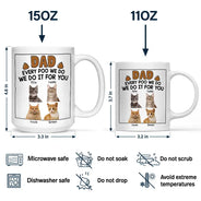 Custom Photo Dad Every Poo I Do - Personalized Mug