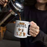 Custom Photo Dad Every Poo I Do - Personalized Mug