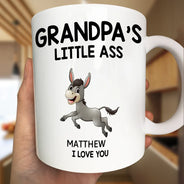 Papa's Little Donkeys - Personalized Mug