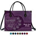 Important Nana Stuff - Personalized Leather Bag