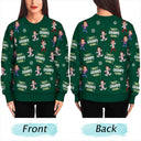 Custom Photo Best Mom Ever Funny Kids Christmas - Personalized Unisex Ugly Sweater