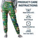 Happy,Family,Gift For Grandparents,Parents,Christmas - Custom Photo Funny Kids Christmas Light - Personalized Pajama Pants
