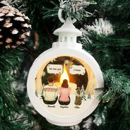 Pet Lovers, Dog Lovers, Cat Lovers, Dog Mom - I Miss You Memorial Dog Cat - Personalized Candlelight Lantern Ornament