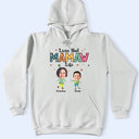 Gift For Grandma,Gift For Mother,Happy,Gift For Wife - Custom Photo Living That Grandma Life Funny Cartoon - Personalized T Shirt