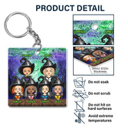 We're Not Sugar And Spice And Everything Nice Witch Best Friends - Bestie BFF Gift - Personalized Acrylic Keychain