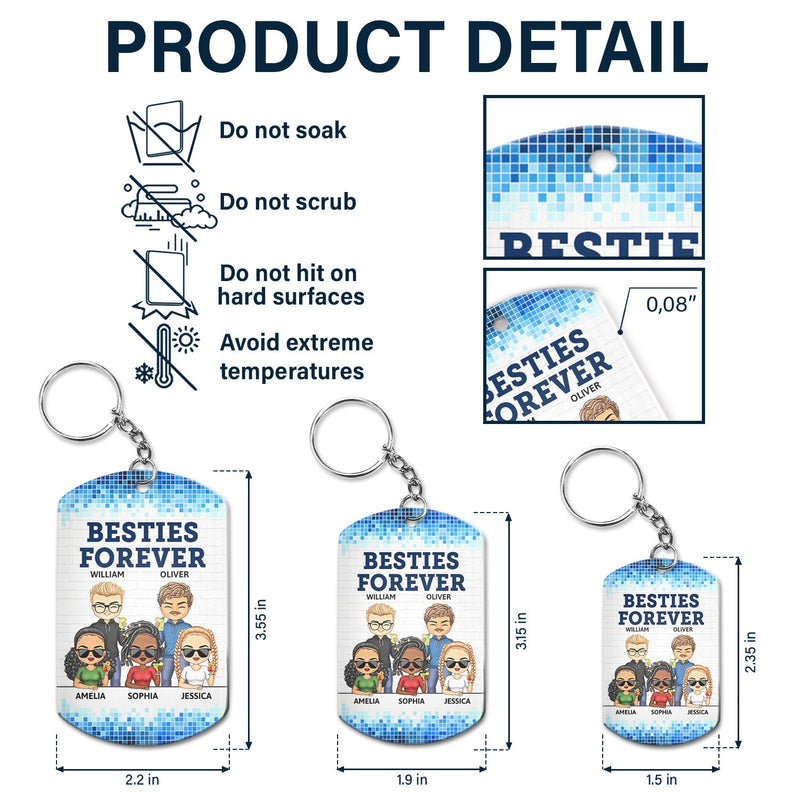If I Had To Hide A Body - Funny, Anniversary, Birthday Gifts For Besties, Colleagues, Siblings - Personalized Aluminum Keychain